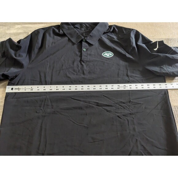 New York Jets On Field NIKE Dri-Fit NFL Polo Golf Shirt  XXL Great Condition A+ - Picture 11 of 13